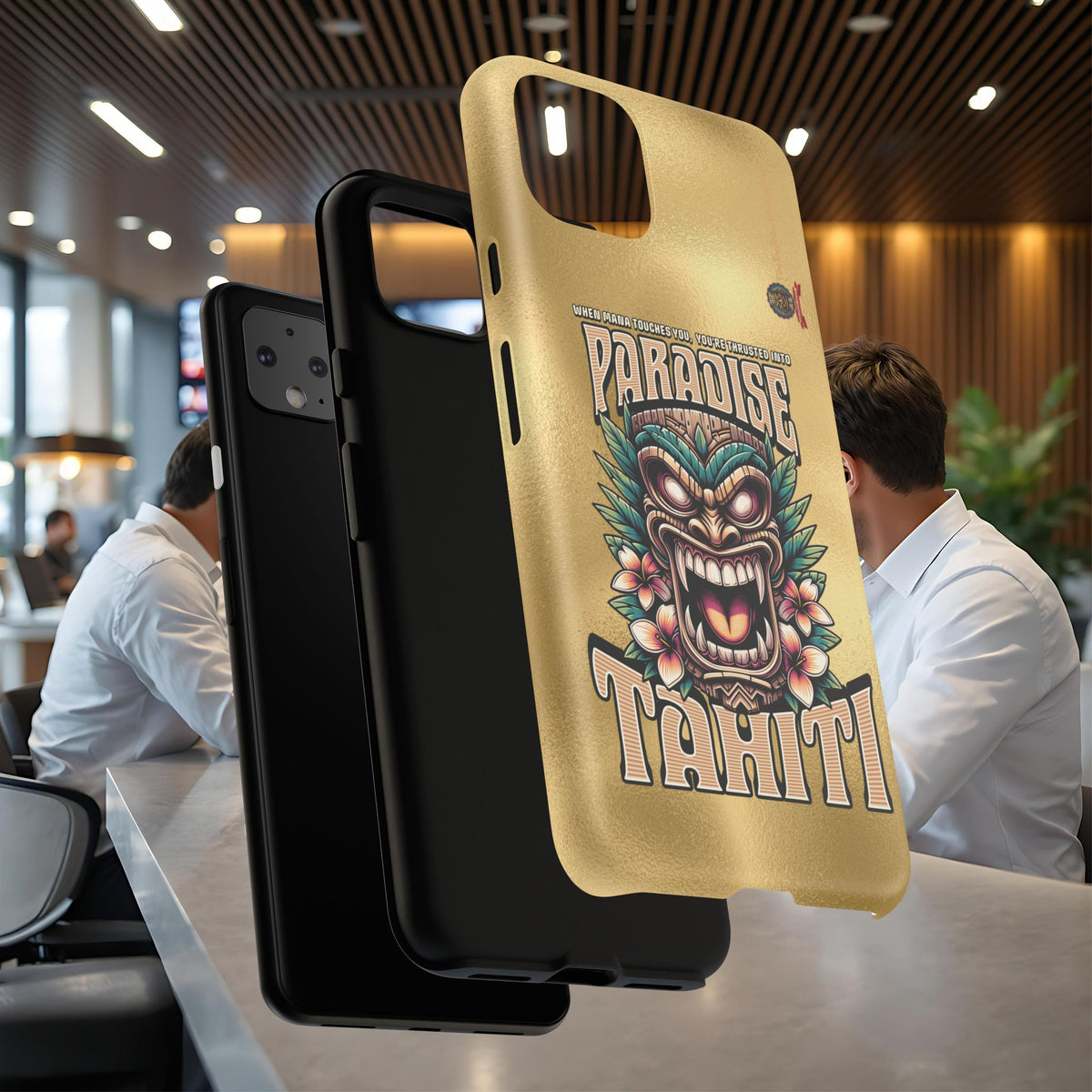 Tahiti – Coque Antichoc Premium Tiki Royal