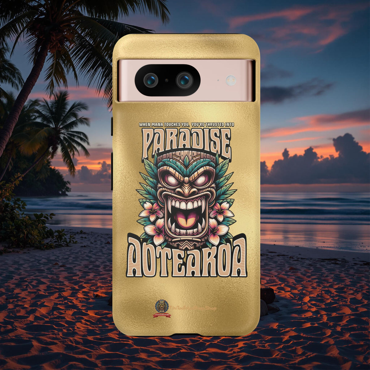Aotearoa – Tiki Maori &amp; Ancestral Mana Shockproof Case
