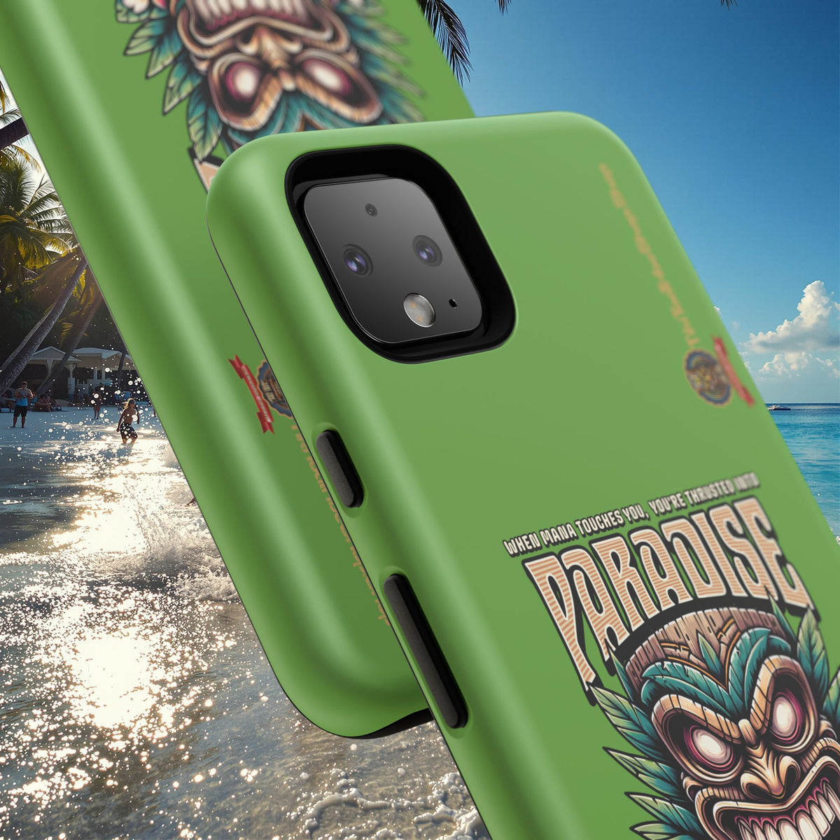 Tahiti – Coque Antichoc Premium Tiki Royal
