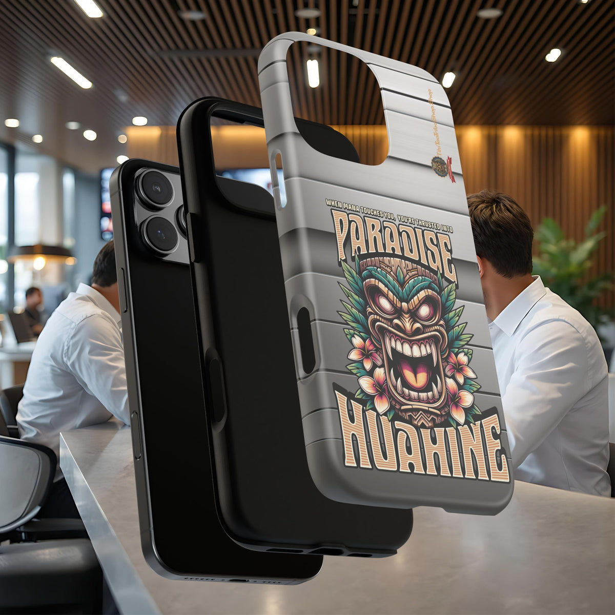 Huahine – Coque Antichoc Premium Tiki Fenua