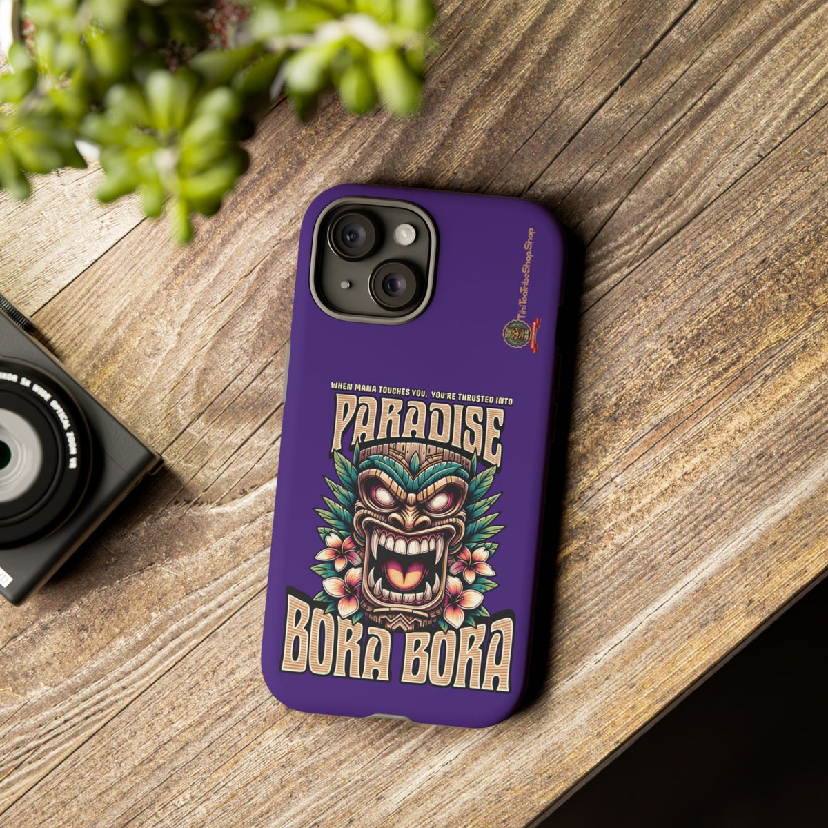 Bora Bora – Coque Antichoc Premium Tiki Élégance