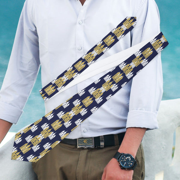 Elegant & Distinguished Temple Tie
