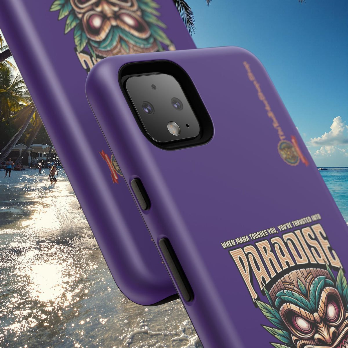 Moorea – Coque Antichoc Premium Tiki Fenua