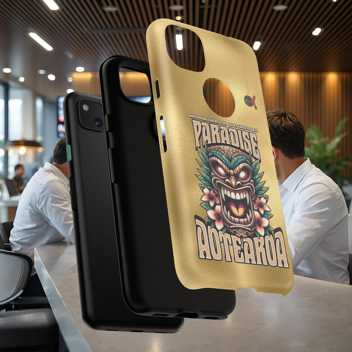 Aotearoa – Tiki Maori &amp; Ancestral Mana Shockproof Case