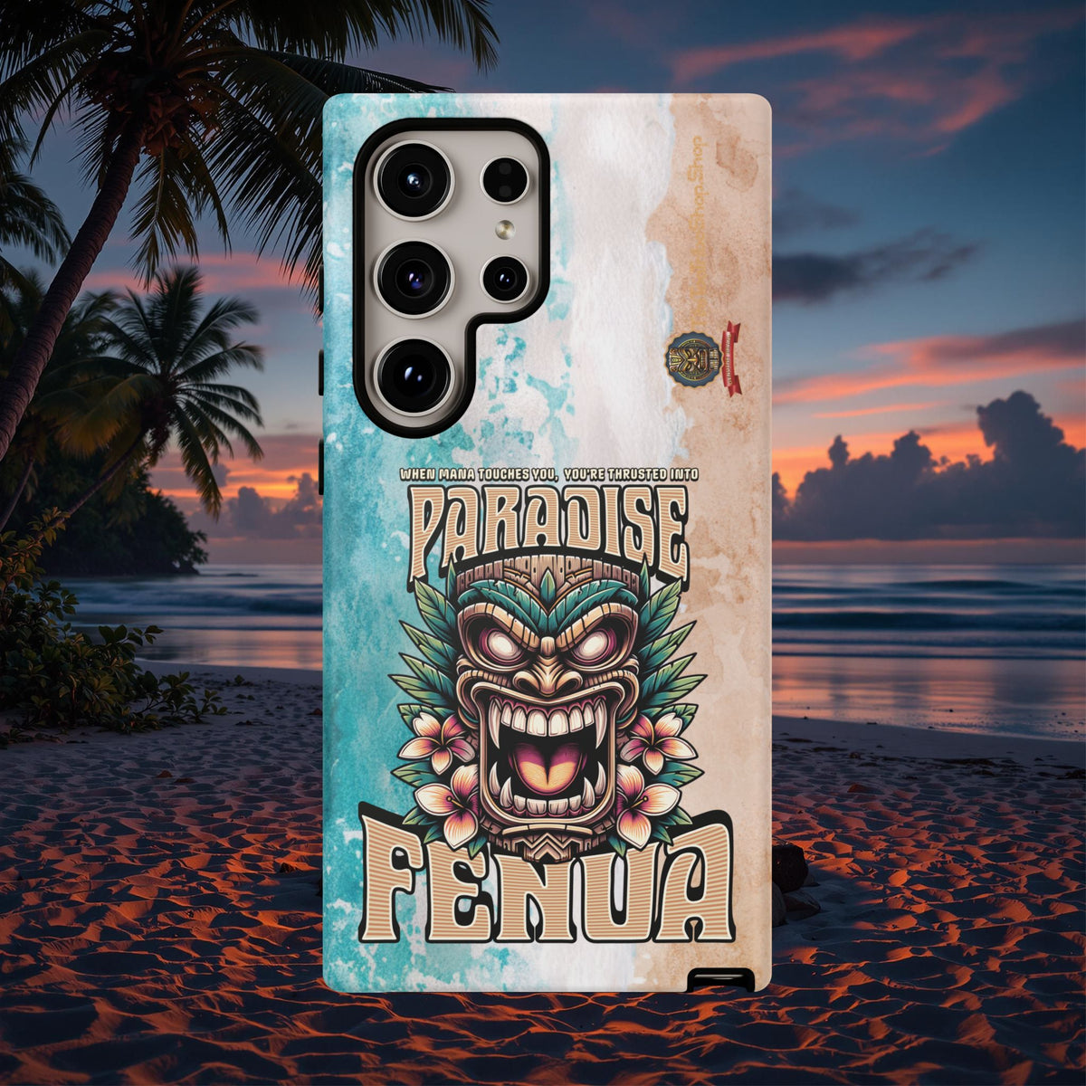 Fenua Guardian – Coque Antichoc Art Polynésien