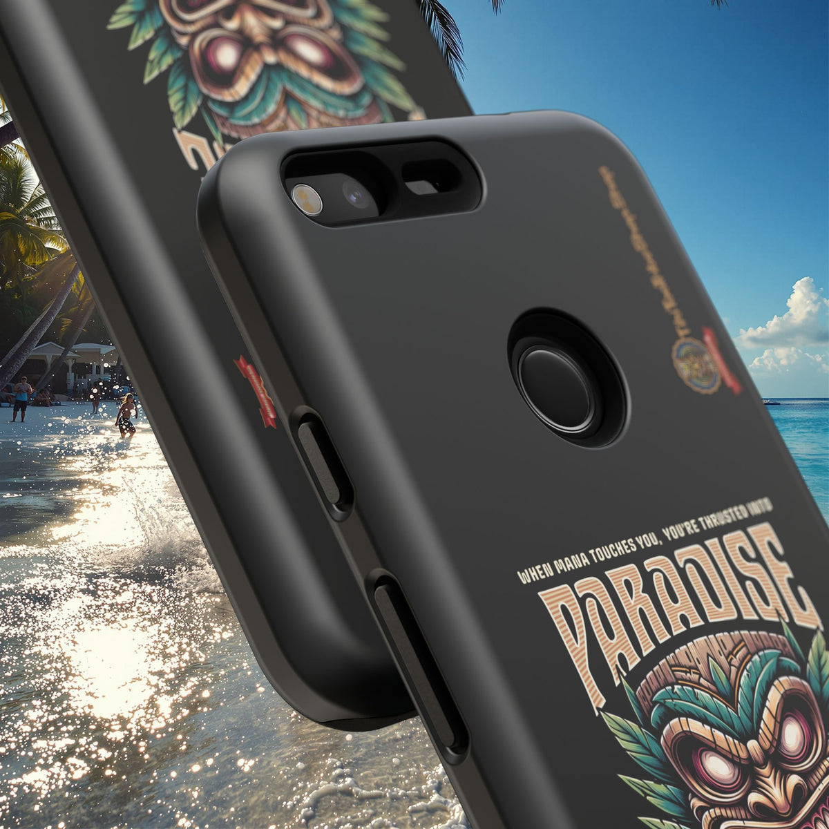 Huahine – Coque Antichoc Premium Tiki Fenua