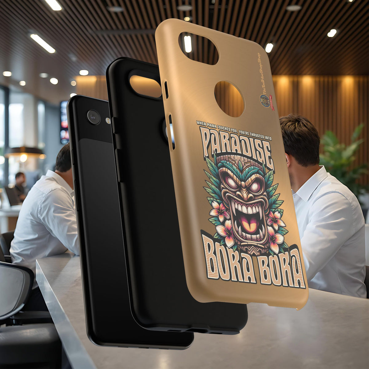 Bora Bora – Coque Antichoc Premium Tiki Élégance