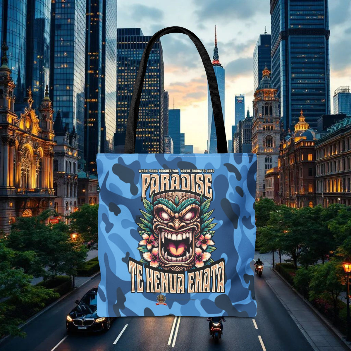 Tote Bag - 'Paradise Te Henua Enata'