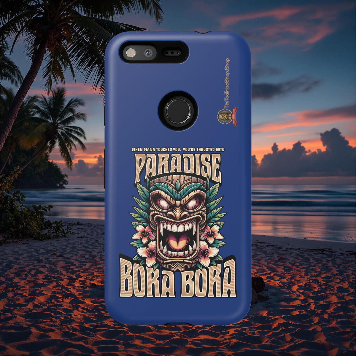 Bora Bora – Coque Antichoc Premium Tiki Élégance