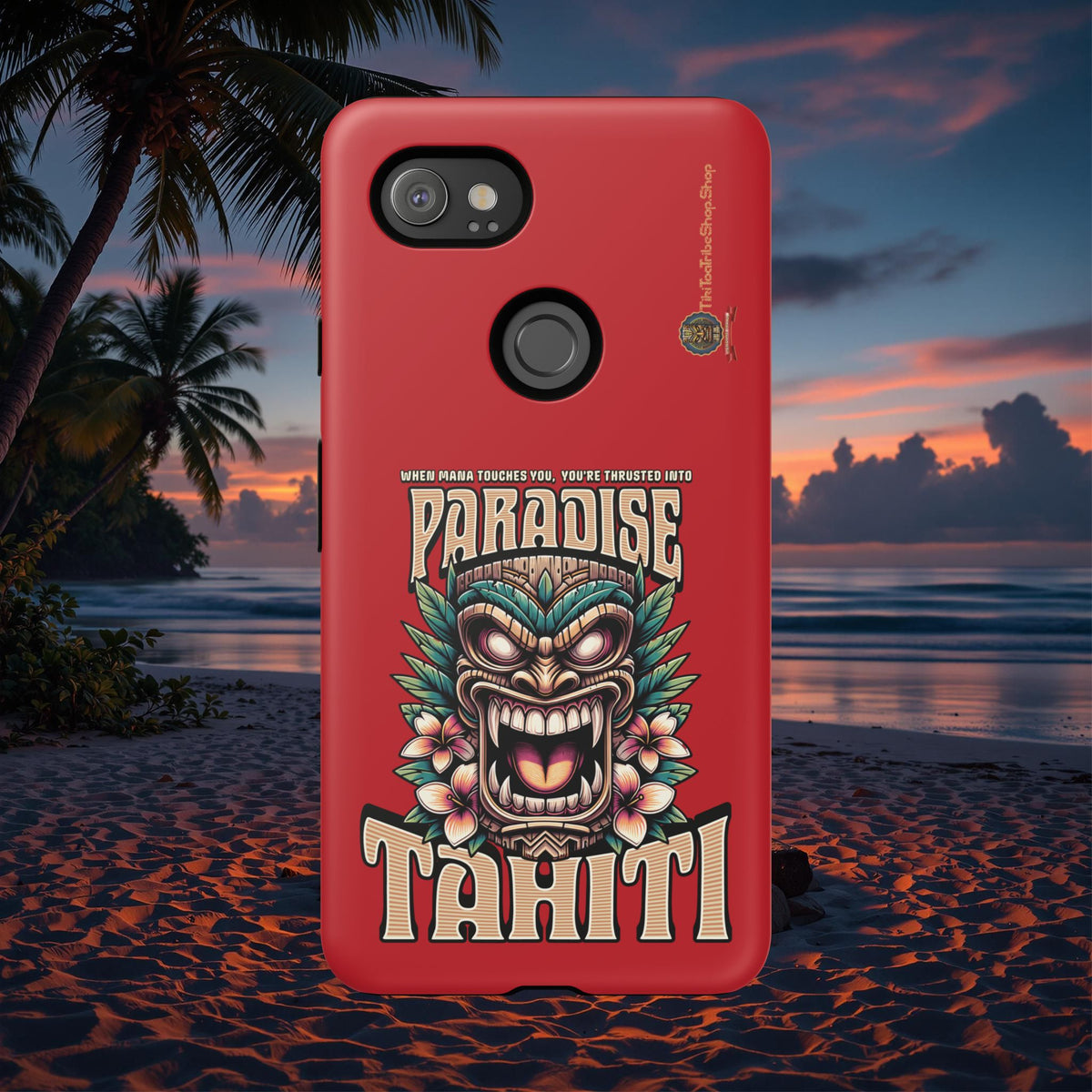 Tahiti – Coque Antichoc Premium Tiki Royal