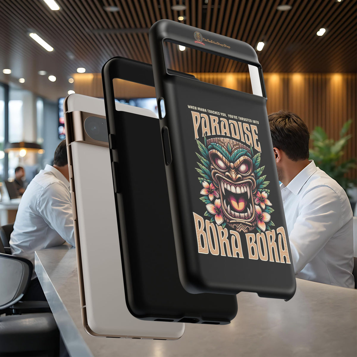 Bora Bora – Premium Tiki Elegance Shockproof Case