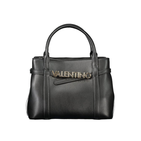 MARIO VALENTINO Sac à Main Noir pour Femme - Élégance Moderne en Polyéthylène