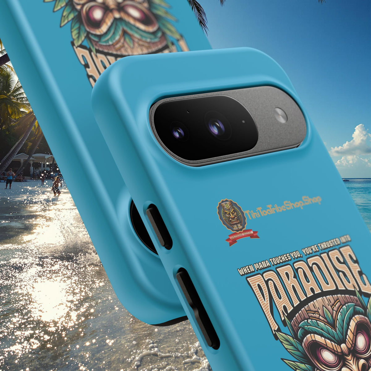 Tahiti – Coque Antichoc Premium Tiki Royal