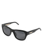 DOLCE & GABBANA : Lunettes de Soleil DG4177 en Cuir Noir