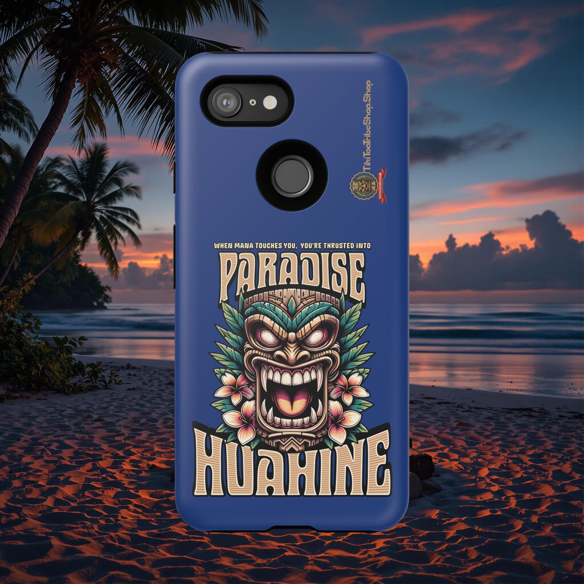 Huahine – Coque Antichoc Premium Tiki Fenua