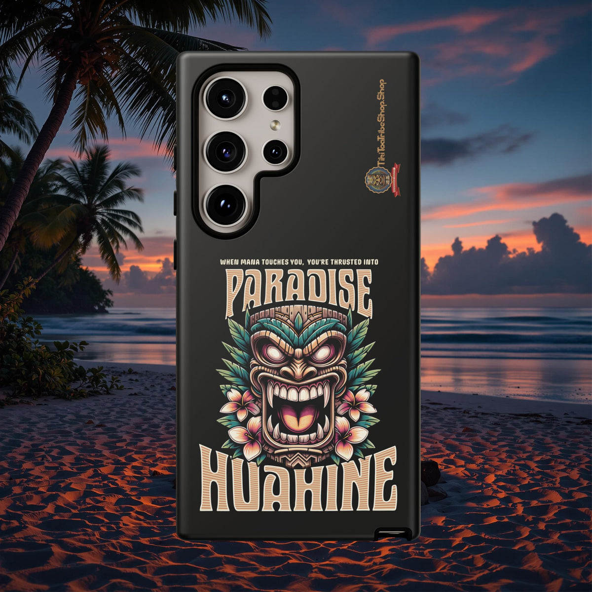 Huahine – Coque Antichoc Premium Tiki Fenua
