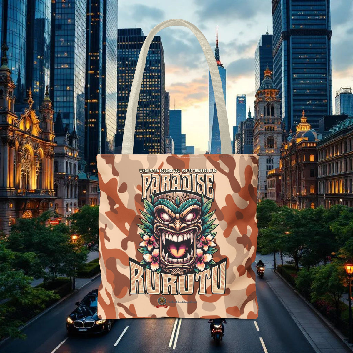 Tote Bag - 'Paradise Rurutu'