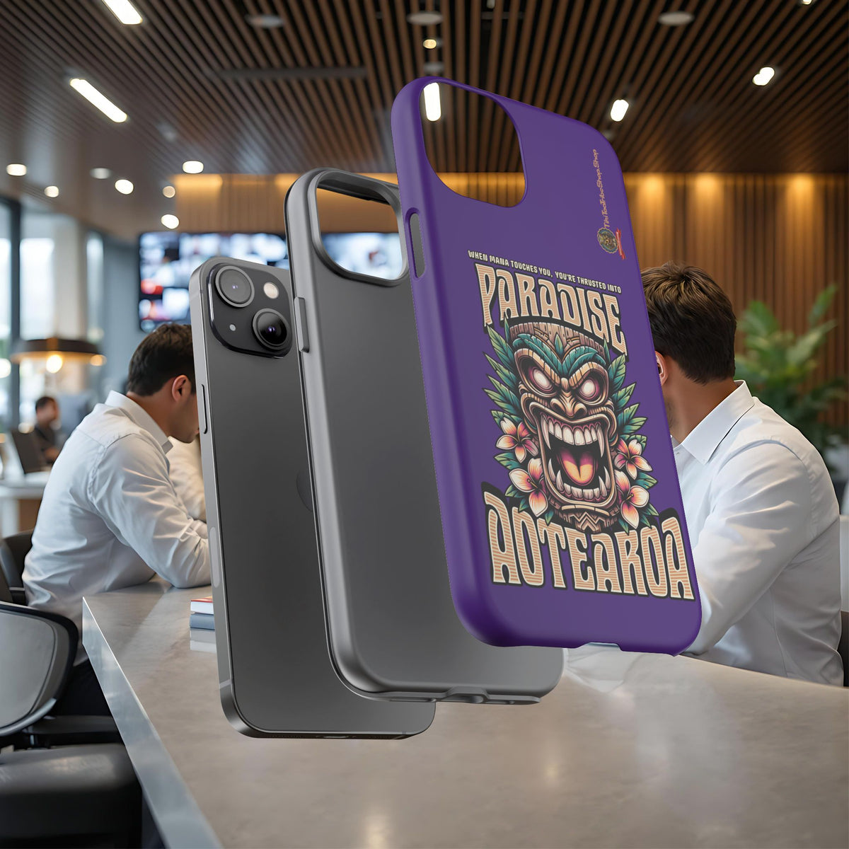 Aotearoa – Tiki Maori &amp; Ancestral Mana Shockproof Case