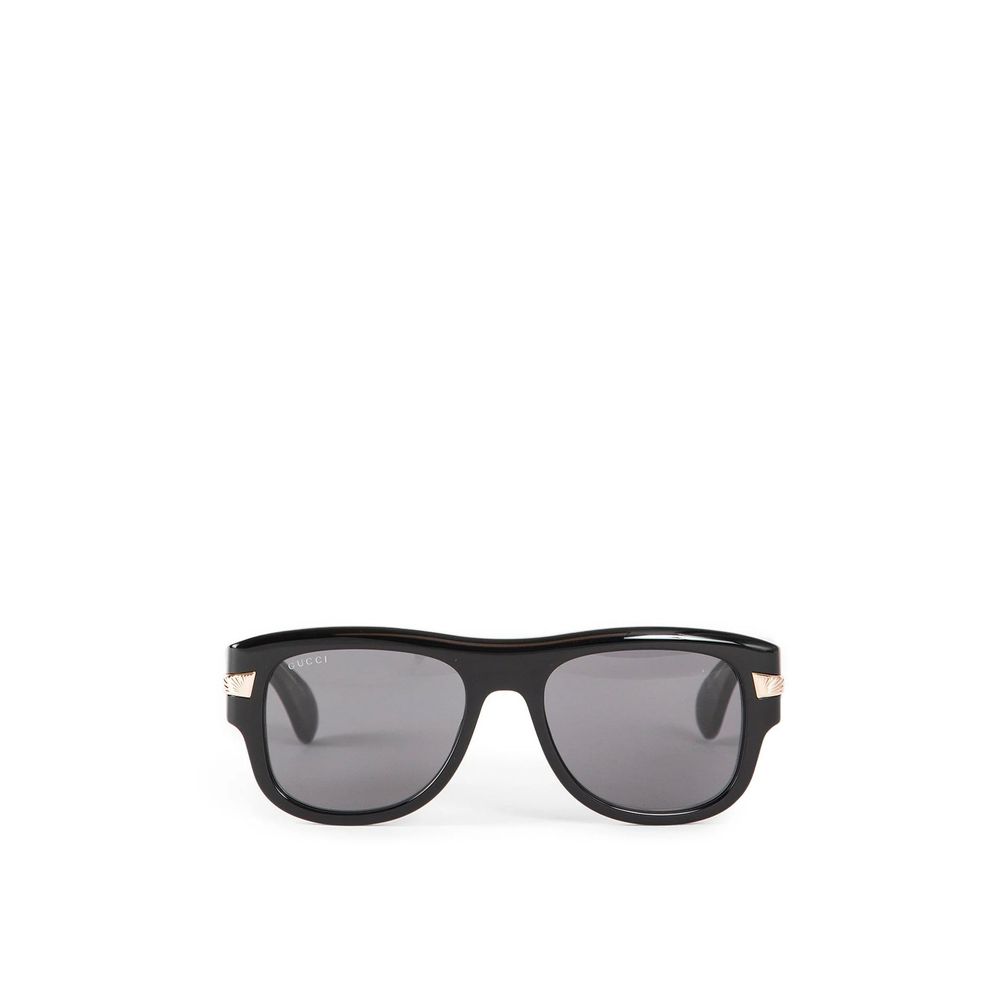 GUCCI Lunettes De Soleil Noir Avec Protection UV