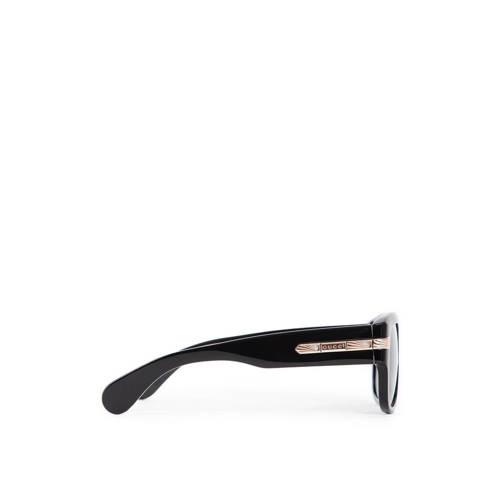 GUCCI Lunettes De Soleil Noir Avec Protection UV