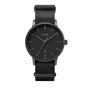 CLUSE Elegant Black Watch with Leather Strap