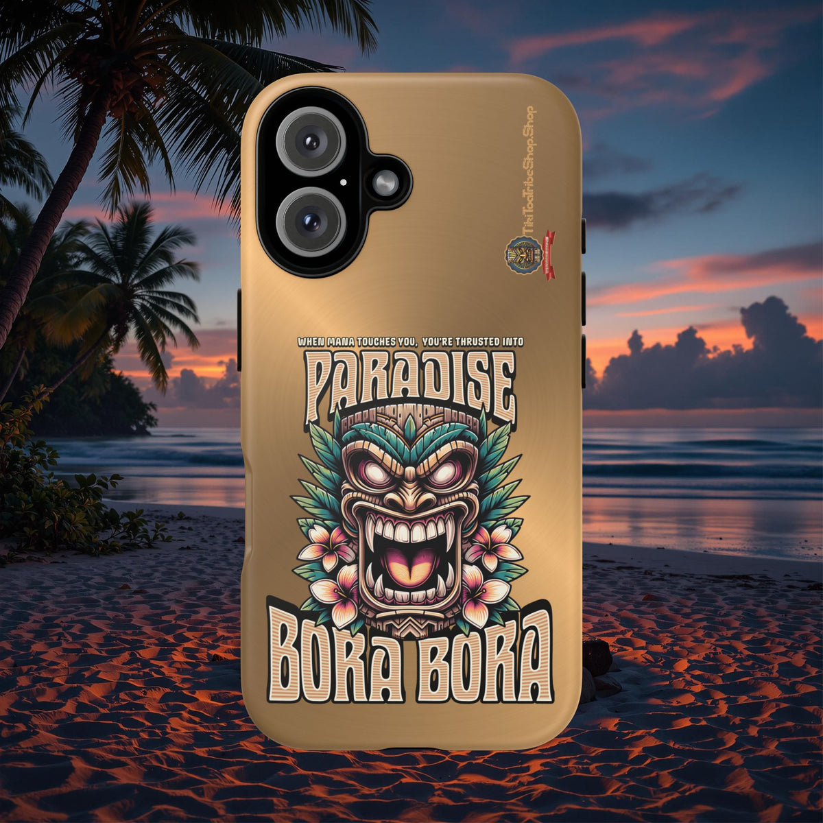 Bora Bora – Coque Antichoc Premium Tiki Élégance