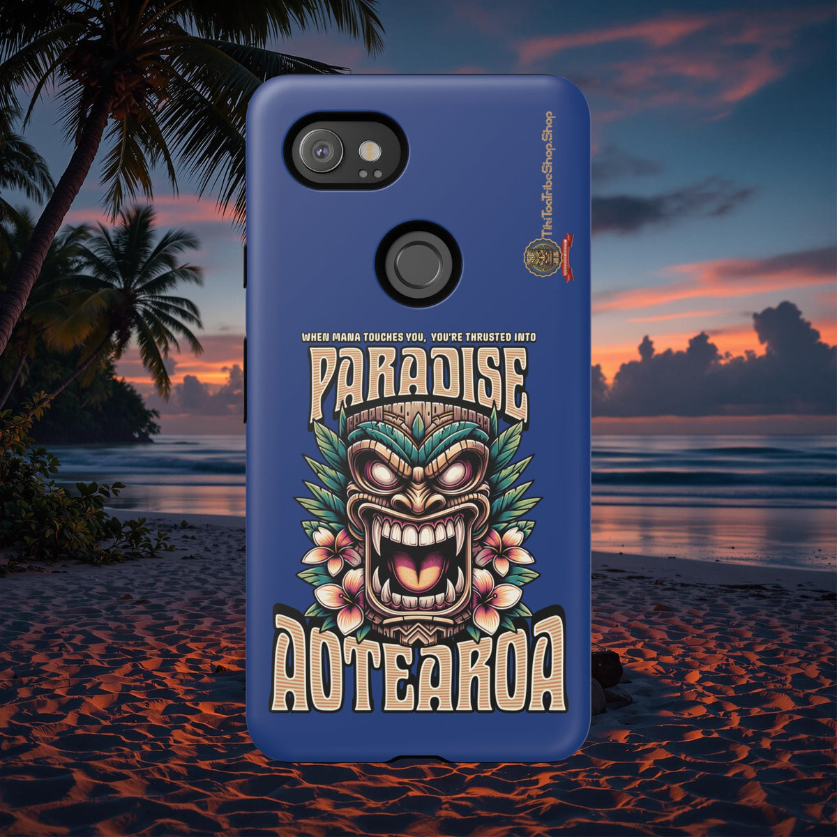 Aotearoa – Coque Antichoc Tiki Maori & Mana Ancestral