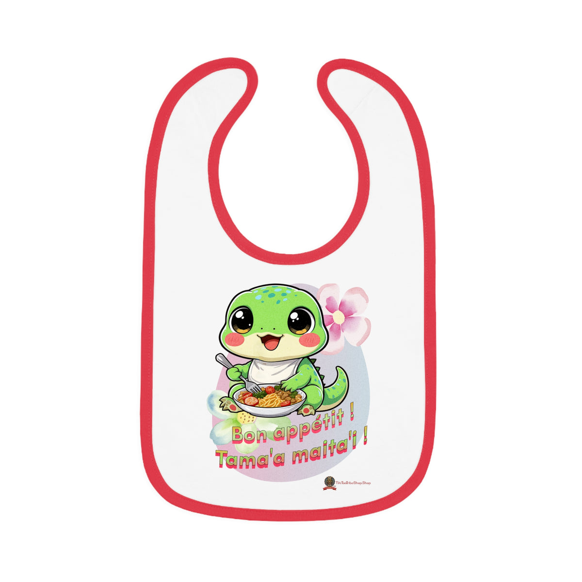 Petit Gecko Kawaii - Bon Appétit ! Tama'a Maita'i !