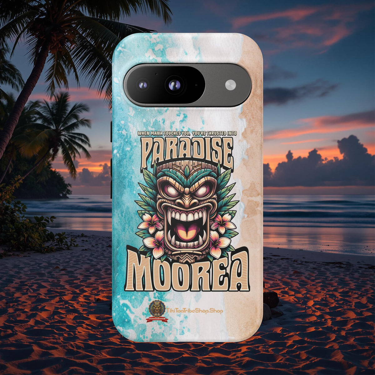 Moorea – Coque Antichoc Premium Tiki Fenua