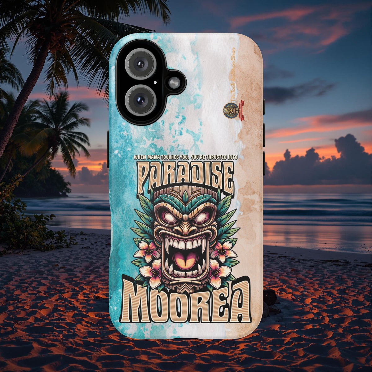 Moorea – Coque Antichoc Premium Tiki Fenua