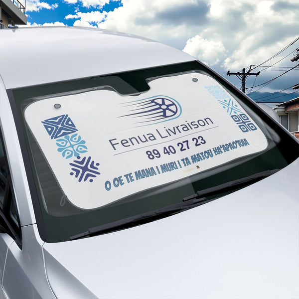 Fenua Sun Shade Delivery "O Oe Te Mana I Muri I Ta Matou Ha'apao'raa"