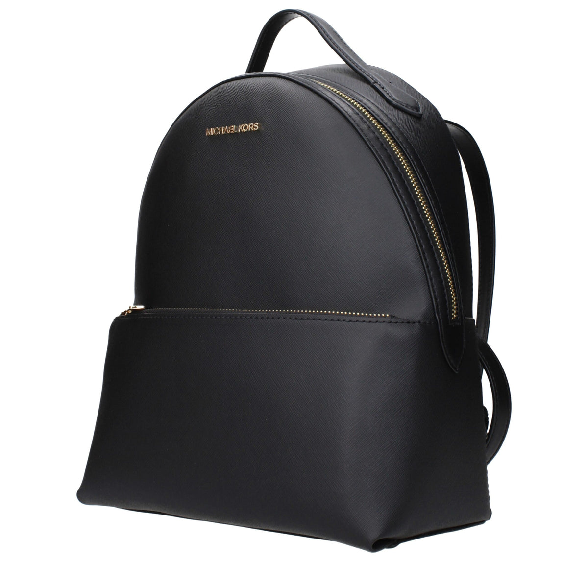MICHAEL KORS Sophisticated Black Leather Backpack