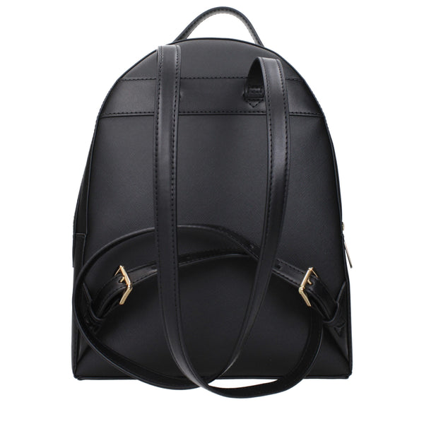 MICHAEL KORS Sophisticated Black Leather Backpack