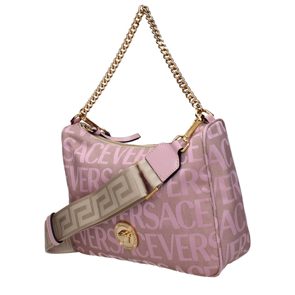 VERSACE  - Sac à Main Tissu Logo - Style de Vie Unique Casual Chic