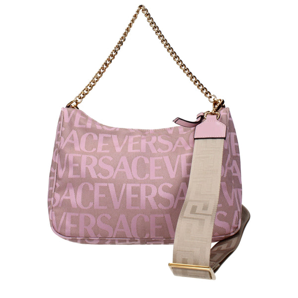 VERSACE  - Sac à Main Tissu Logo - Style de Vie Unique Casual Chic