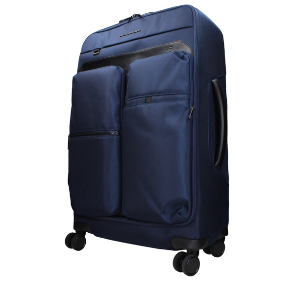 PIQUADRO Bagage de Cabine Bleu - L'Élégance Nomade