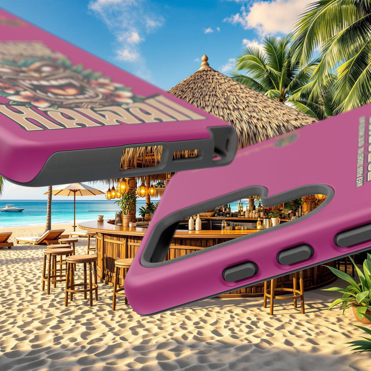 Hawaii – Coque Antichoc Premium Tiki Mana