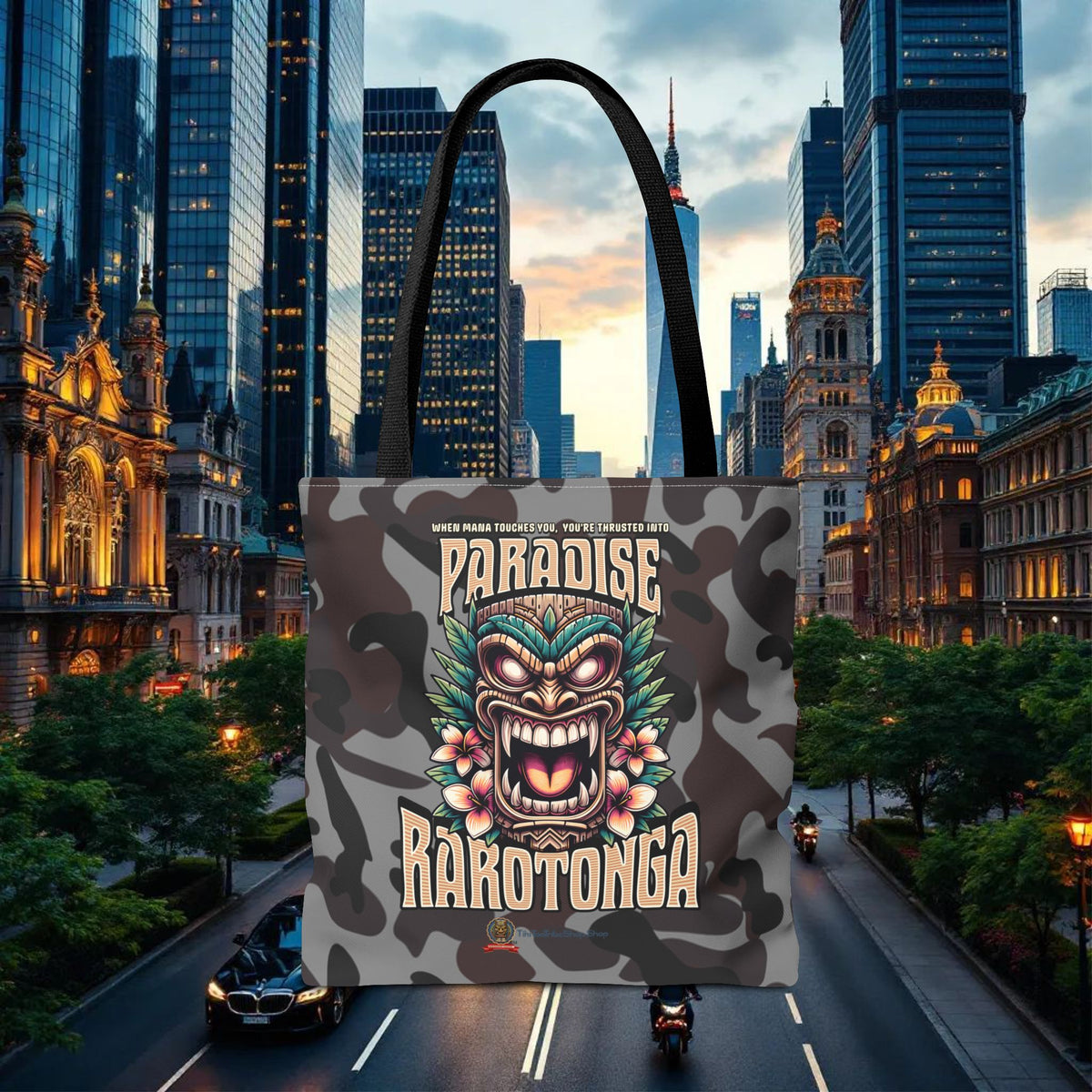 Tote Bag - 'Paradise Rarotonga'