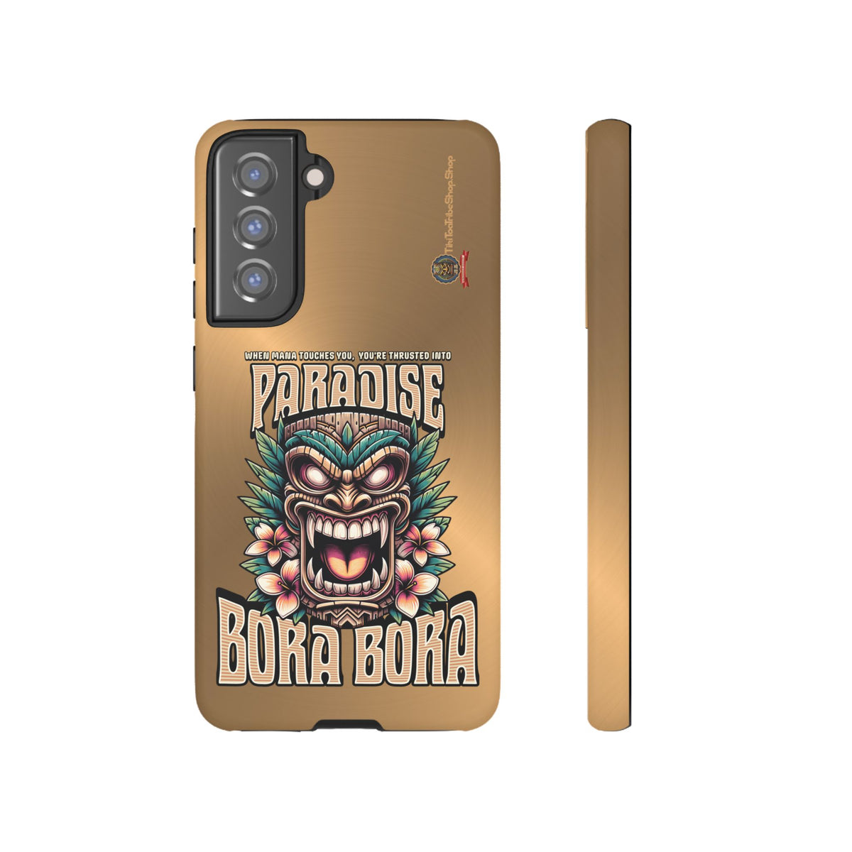 Bora Bora – Coque Antichoc Premium Tiki Élégance