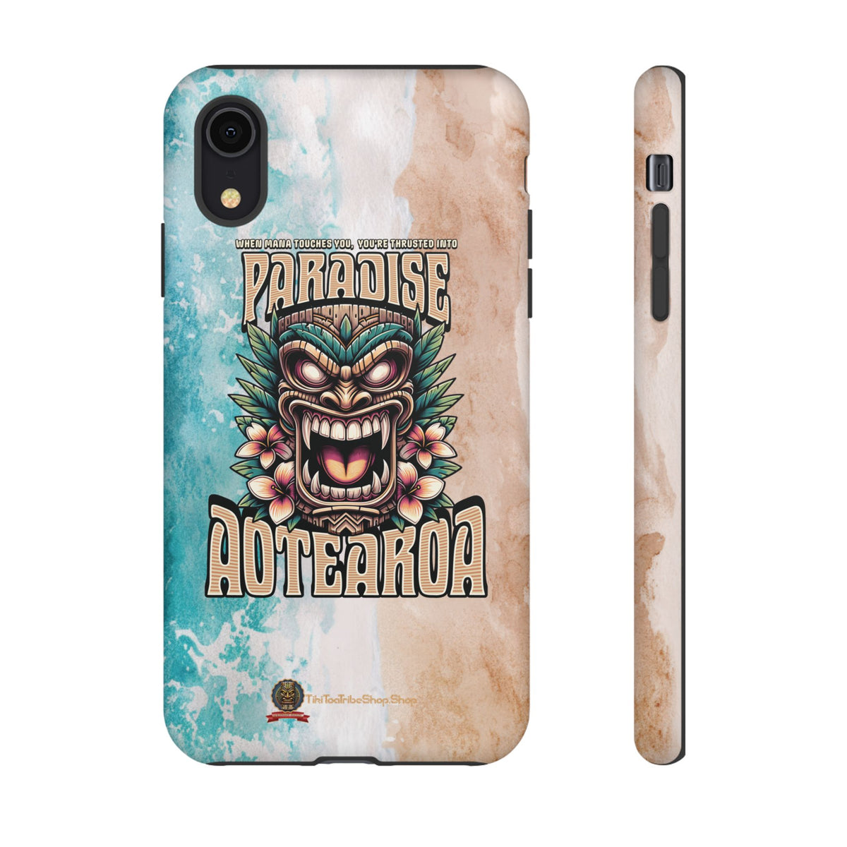 Aotearoa – Coque Antichoc Tiki Maori & Mana Ancestral