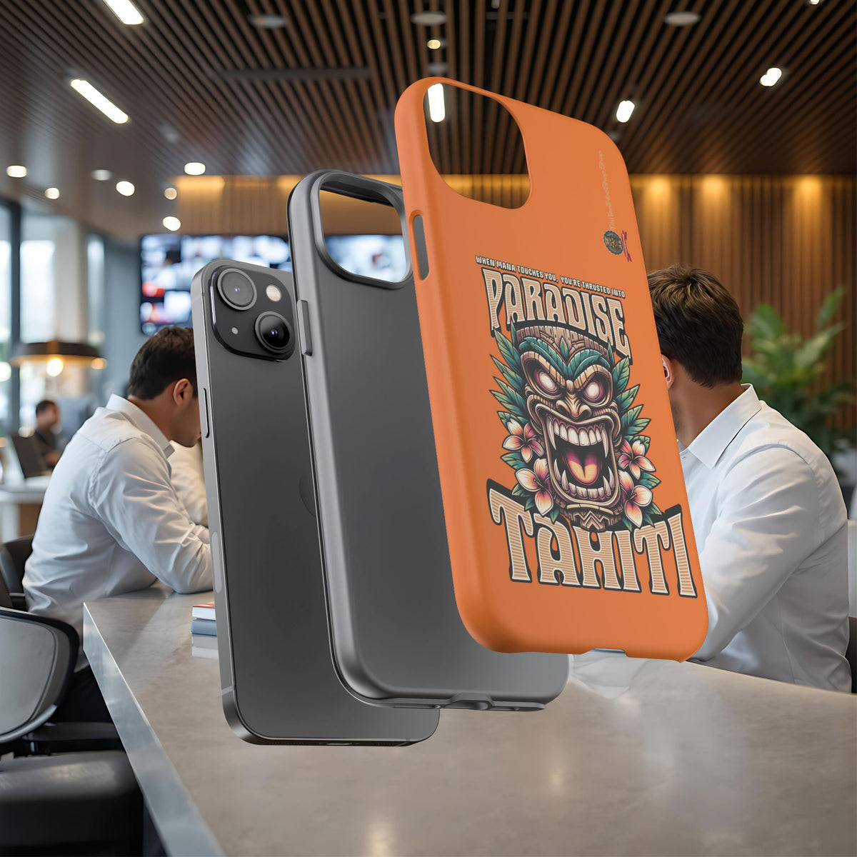 Tahiti – Coque Antichoc Premium Tiki Royal