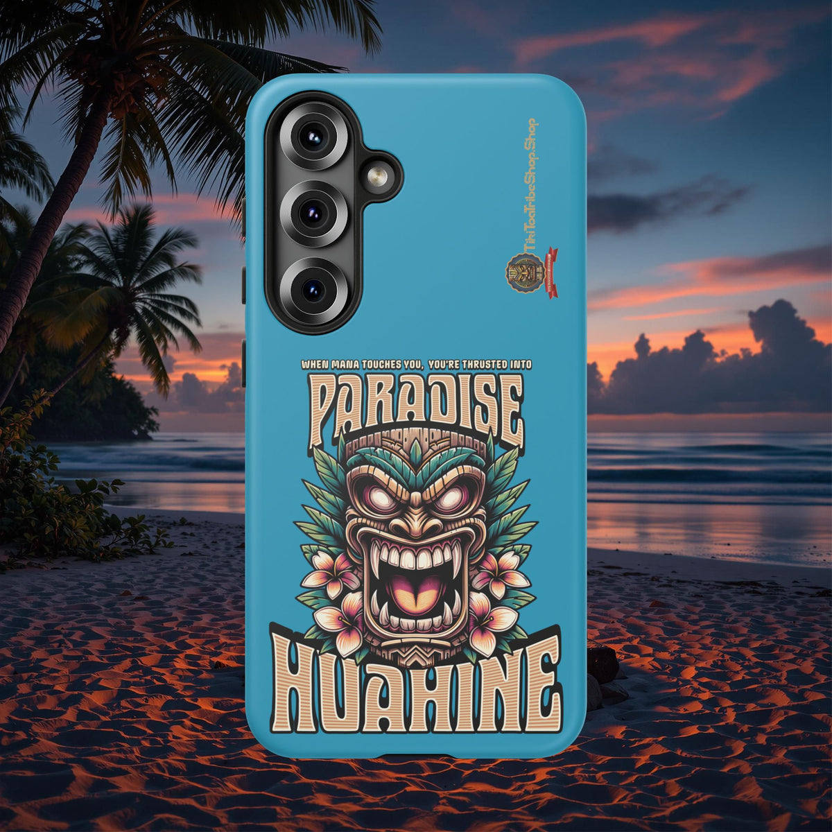 Huahine – Coque Antichoc Premium Tiki Fenua
