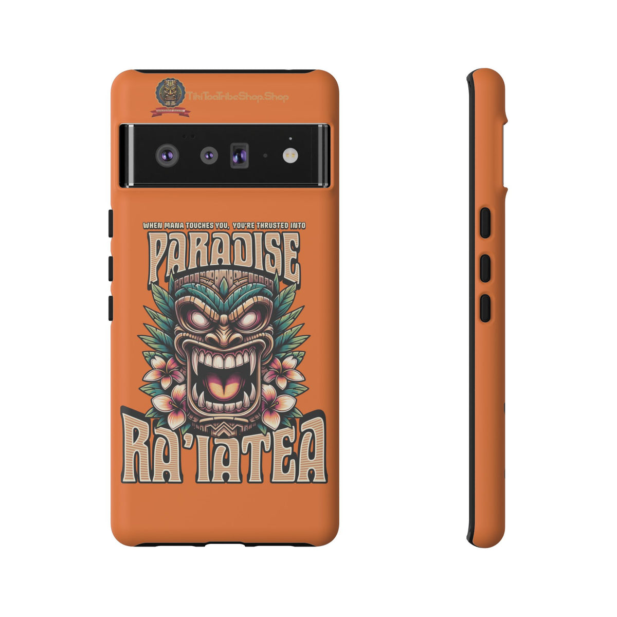 Ra’iatea – Coque Tiki Tribal de Protection Premium