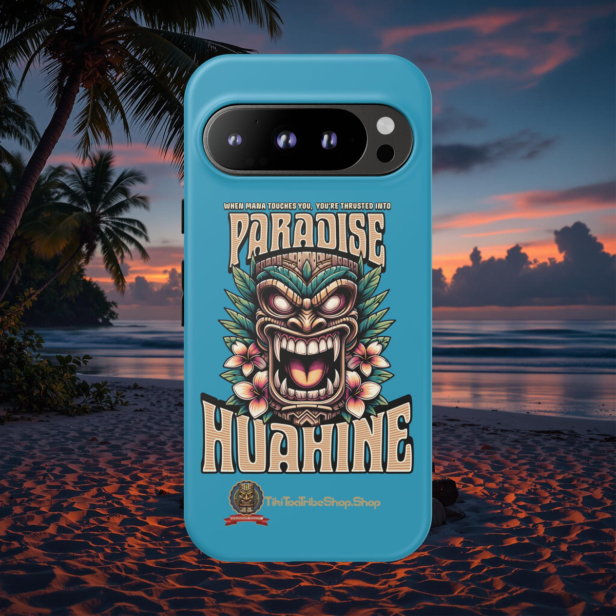 Huahine – Coque Antichoc Premium Tiki Fenua