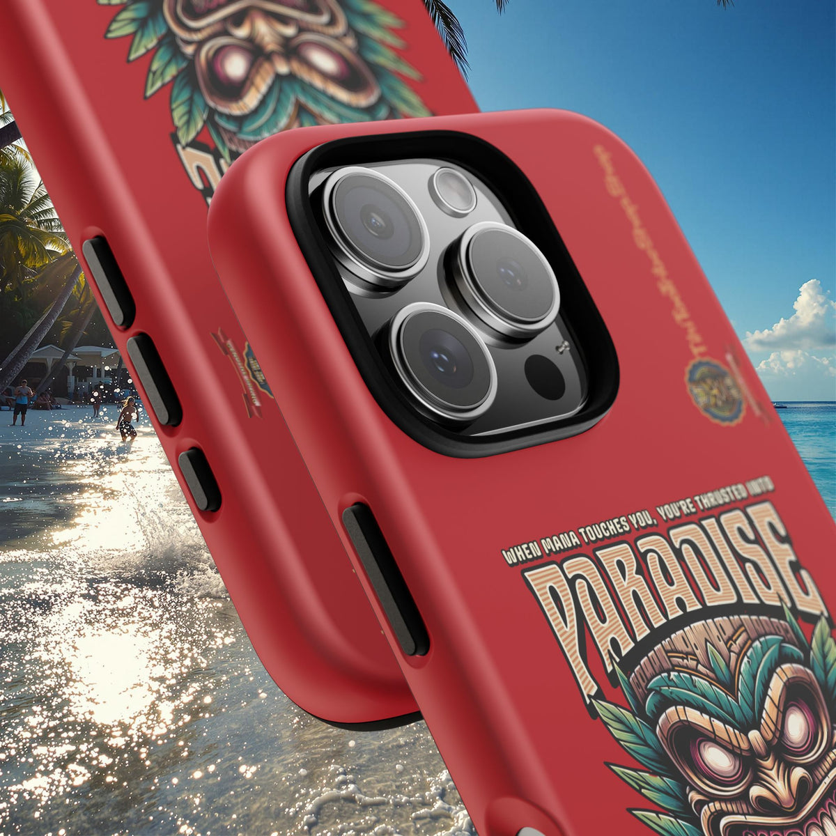 Ra’iatea – Coque Tiki Tribal de Protection Premium