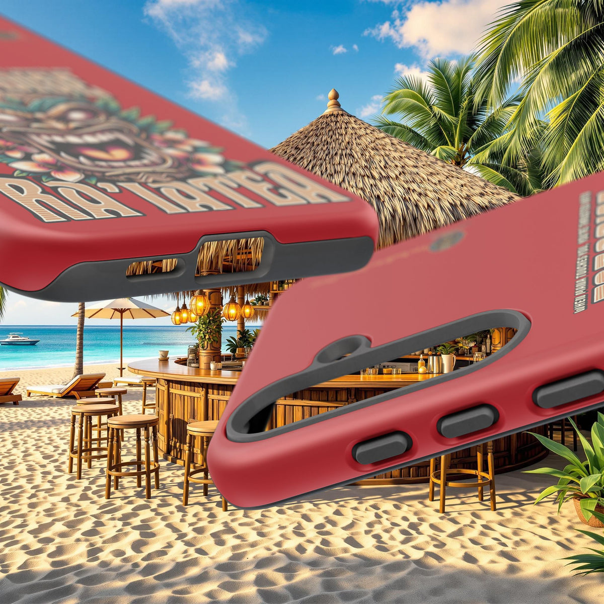 Ra’iatea – Coque Tiki Tribal de Protection Premium