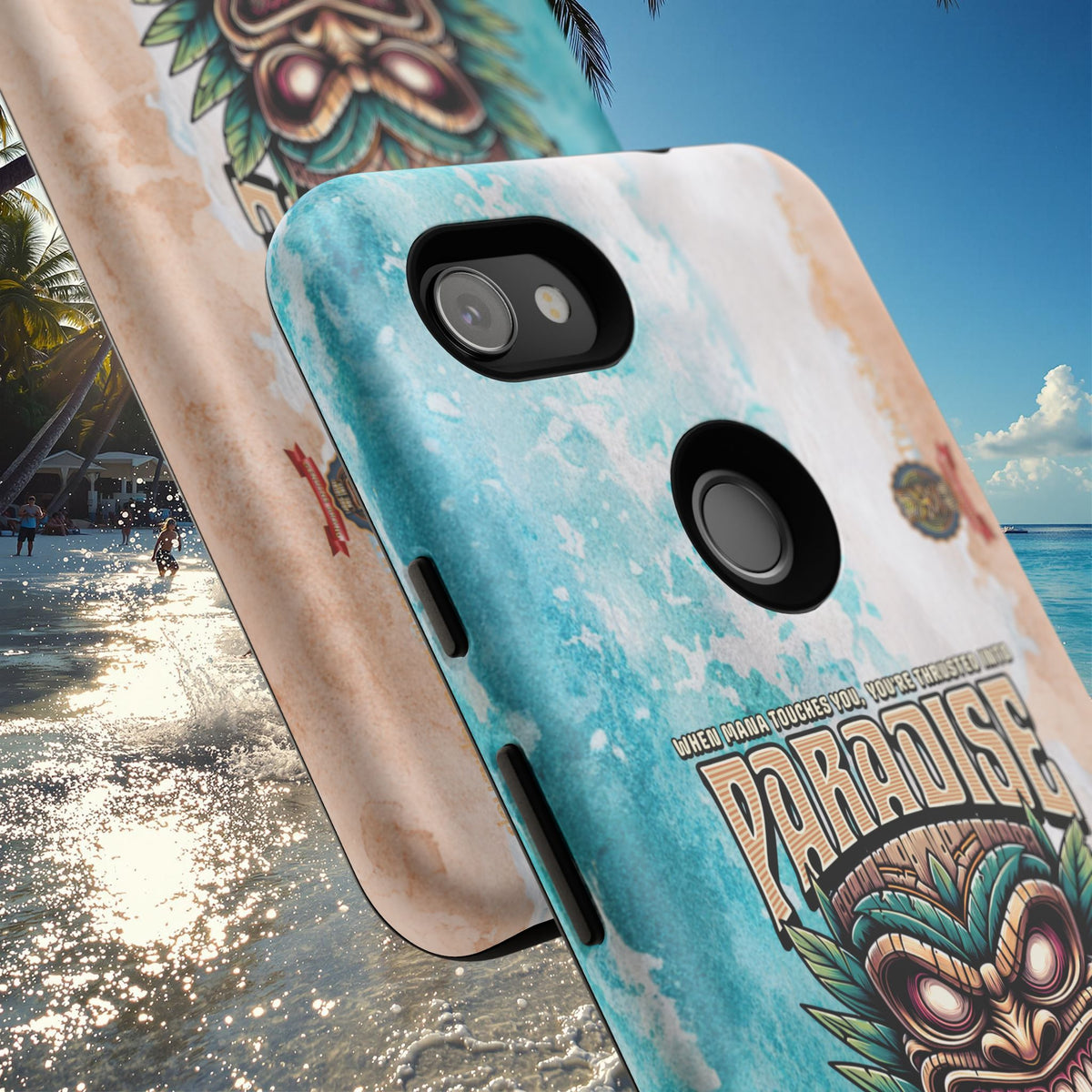 Ra’iatea – Coque Tiki Tribal de Protection Premium