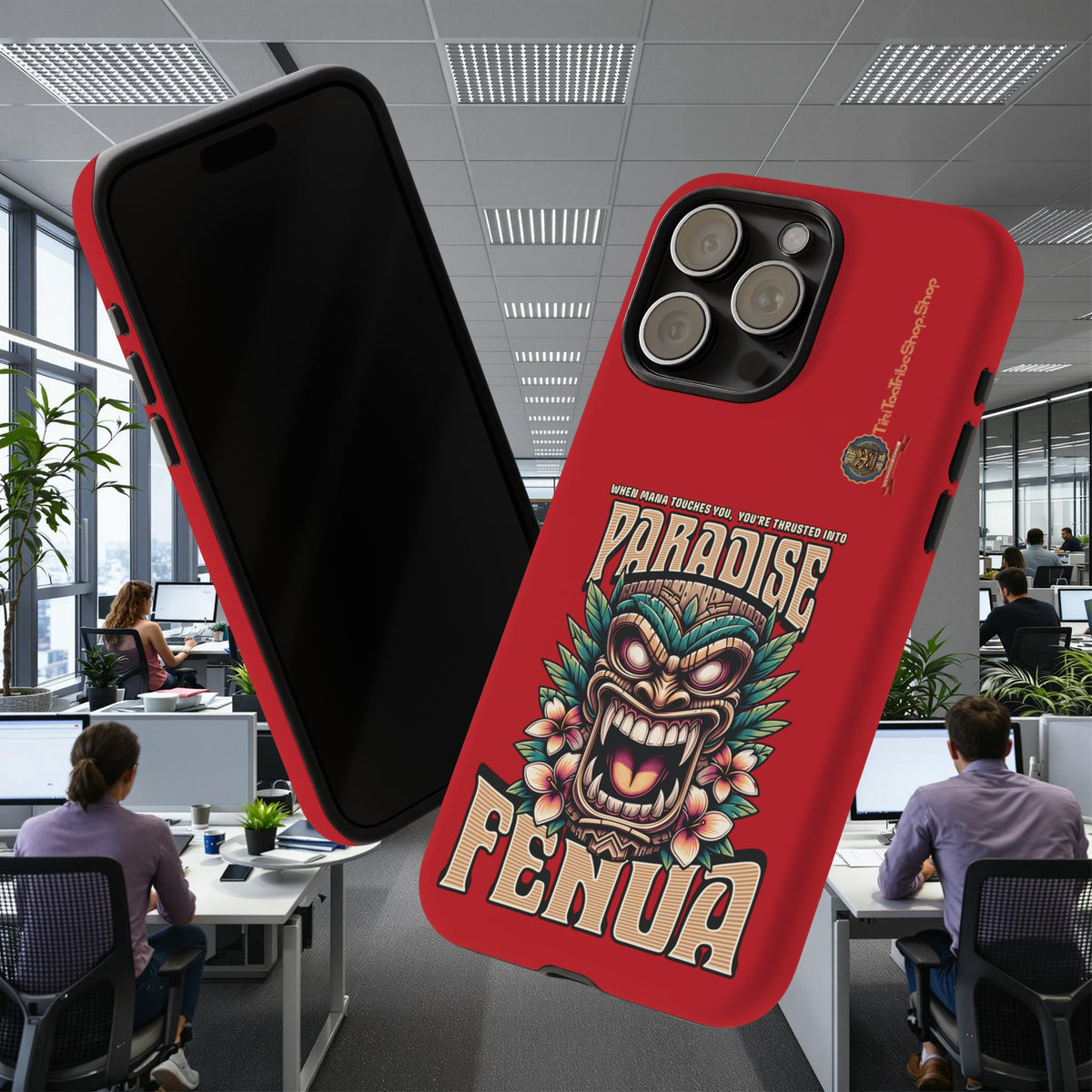 Fenua Guardian – Coque Antichoc Art Polynésien