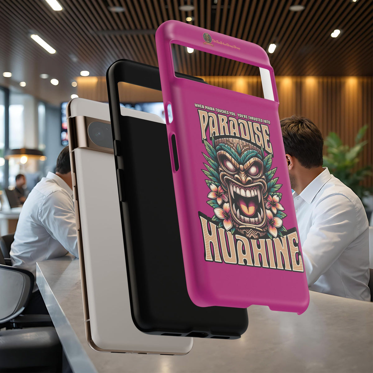 Huahine – Coque Antichoc Premium Tiki Fenua