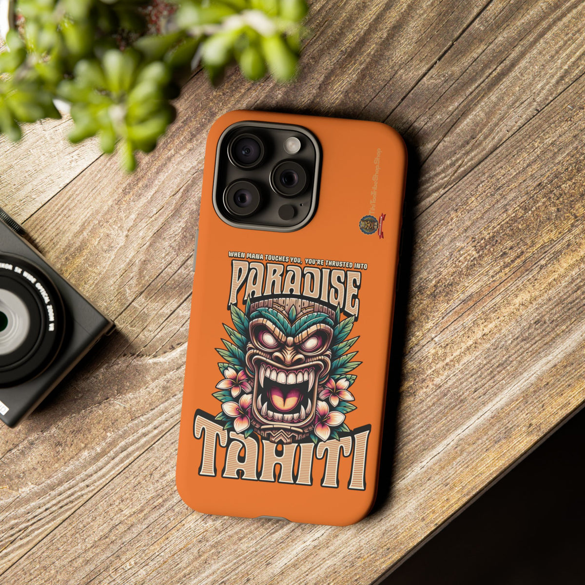 Tahiti – Coque Antichoc Premium Tiki Royal